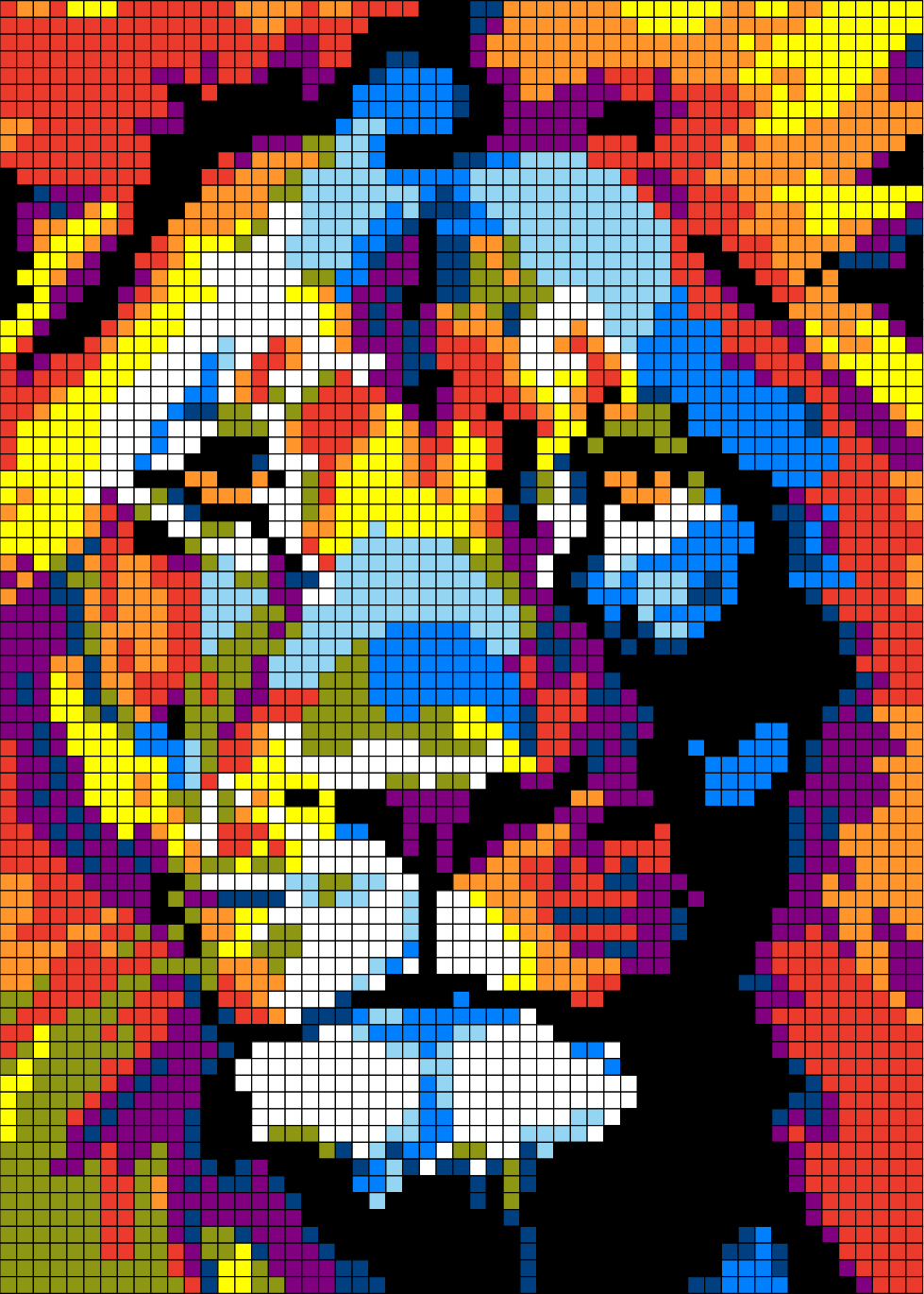 100 Quest Pixel Color By Number - Vol 1 - Image 2