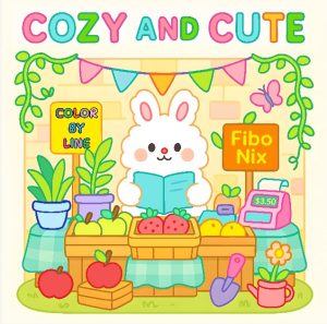 Cozy and Cute Color by Lines