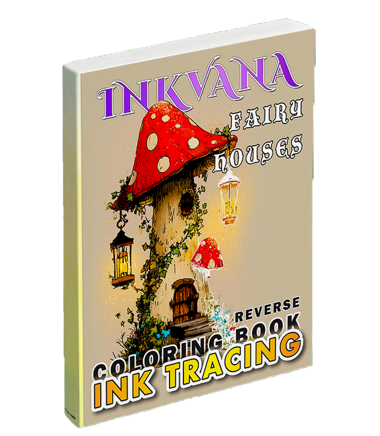 Ink Tracing Fairy Houses - Image 5